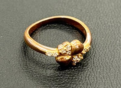 ダイヤモンド・金の指輪